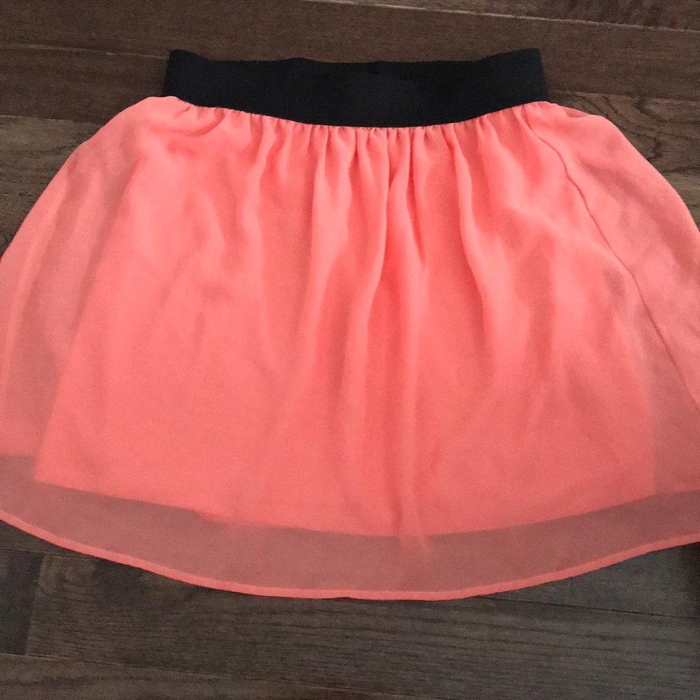 Forever 21 coral miniskirt